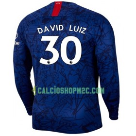 Chelsea DAVID LUIZ 32 Maglia Prima 2019/2020 Manica Lunga